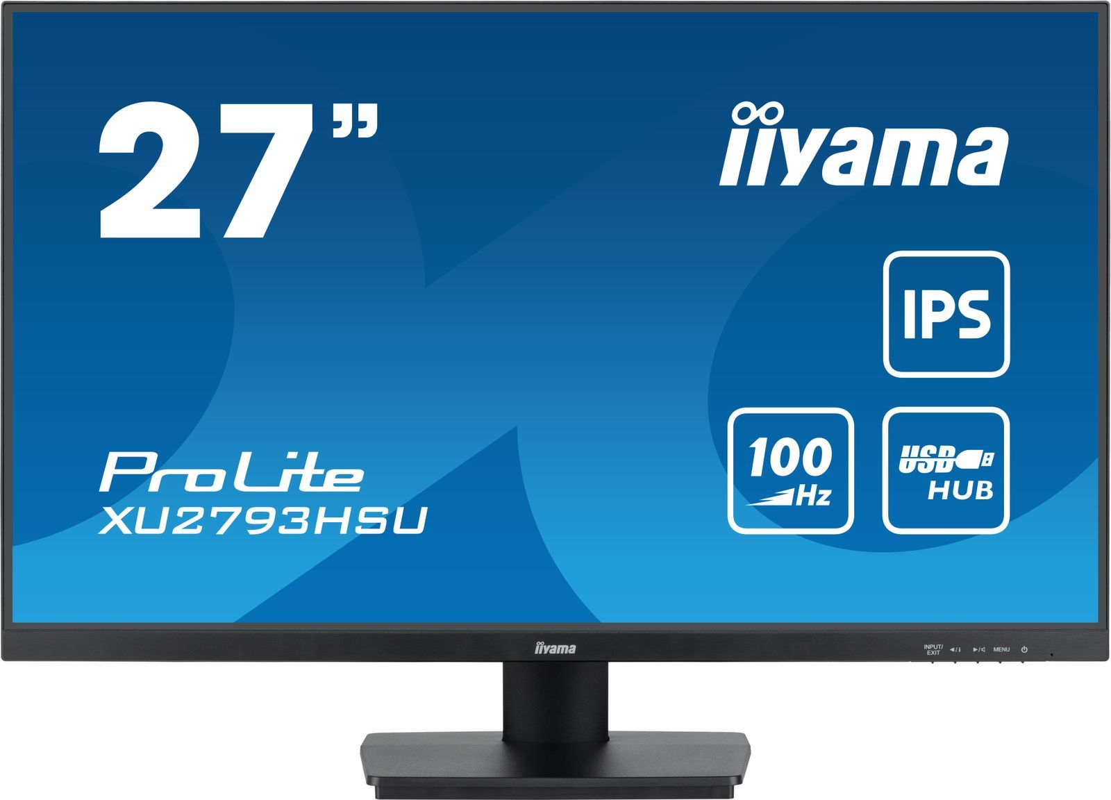 iiyama ProLite XU2793HSU-B6 Monitor PC 68,6 cm (27") 1920 x 1080 Pixel Full HD LED Nero [XU2793HSU-B6]