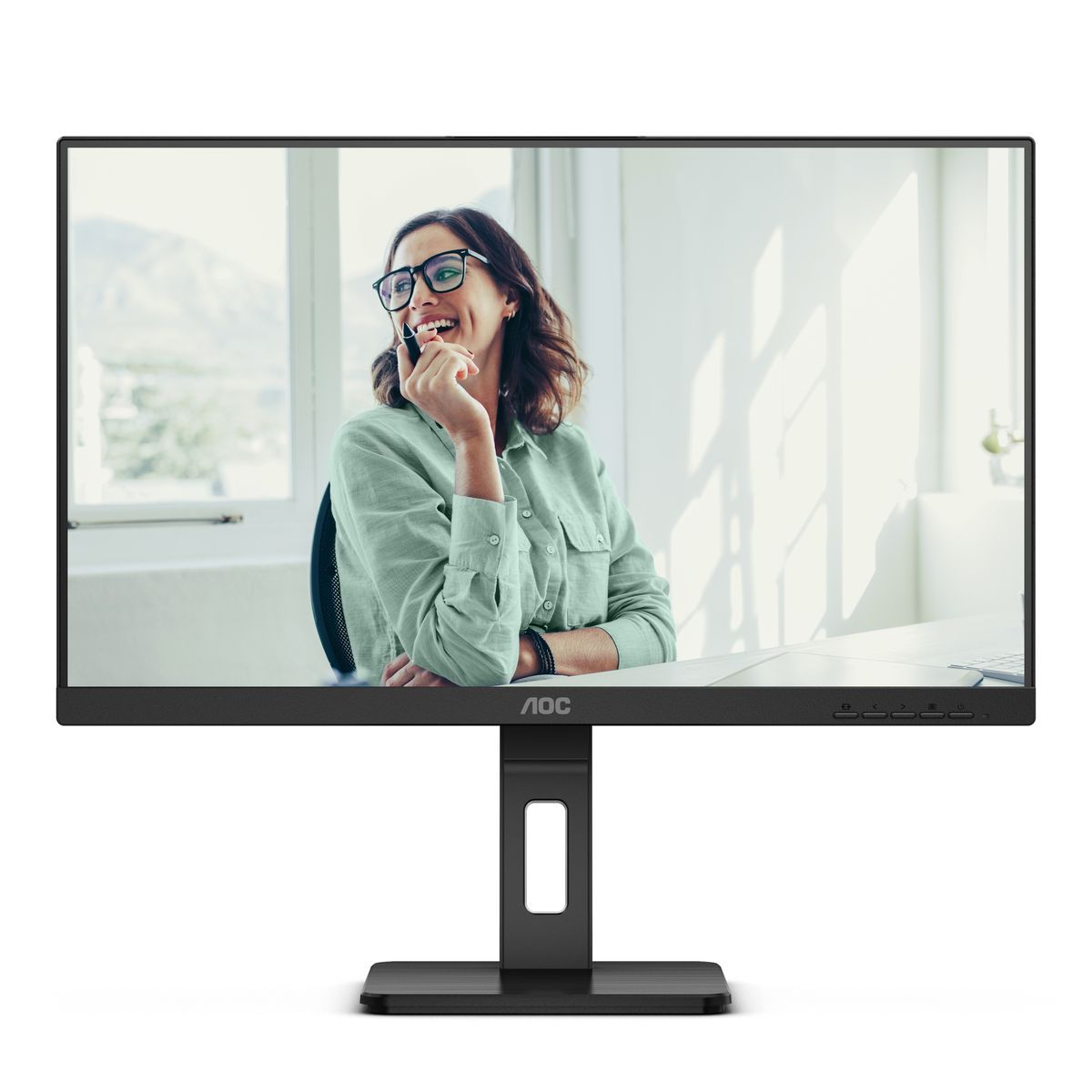 AOC Q27P3CV Monitor PC 68,6 cm (27") 2560 x 1440 Pixel Quad HD LED Nero [Q27P3CV]