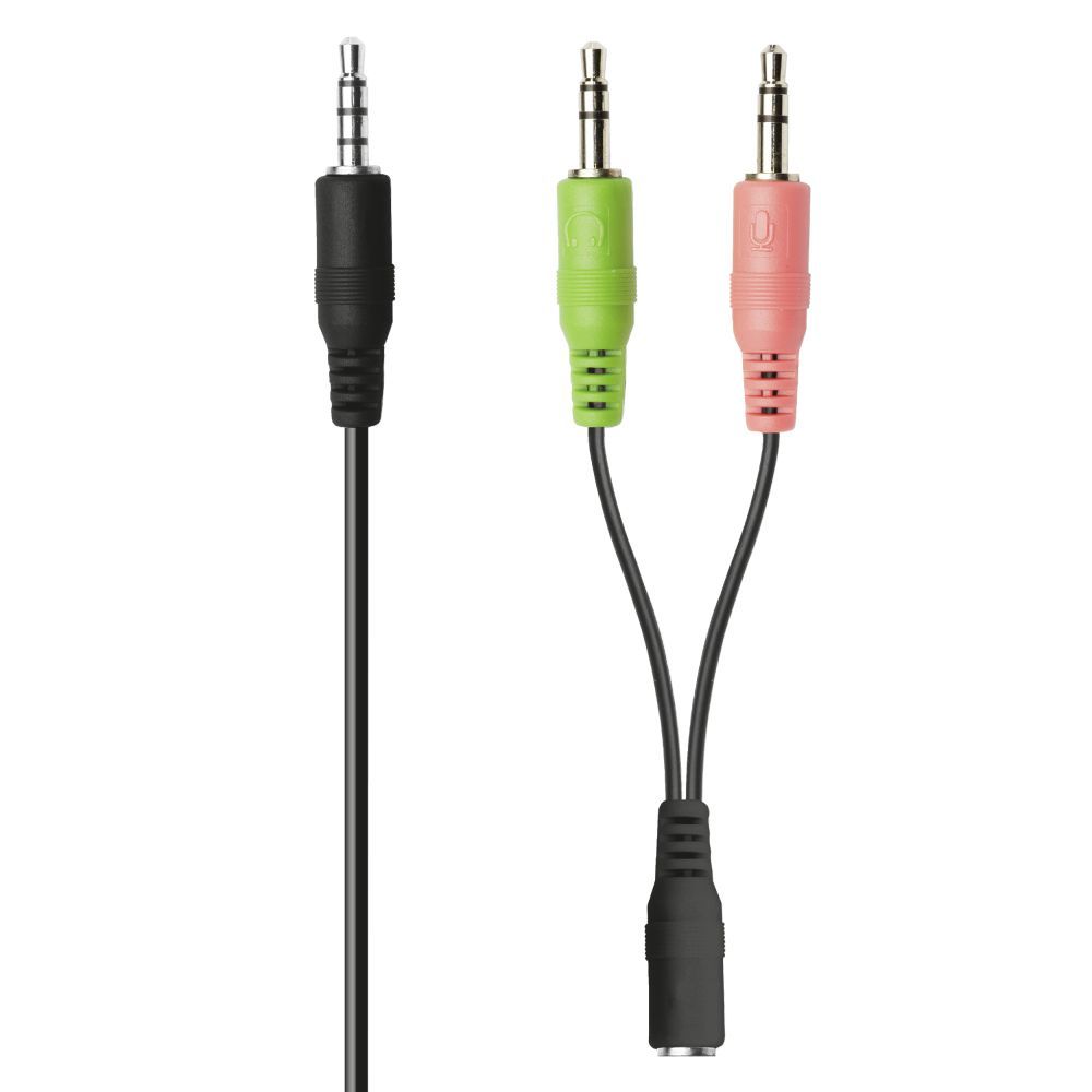 Trust 21665 cuffia e auricolare Cablato In-ear Musica e Chiamate Nero [21665]