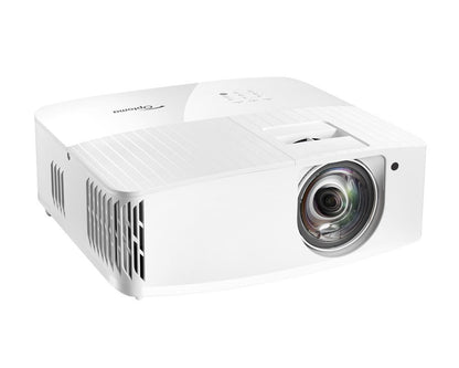 Optoma 4K400STx videoproiettore Proiettore a corto raggio 4000 ANSI lumen DLP UHD 4K (3840x2160) Compatibilità 3D Bianco [4K400STX]