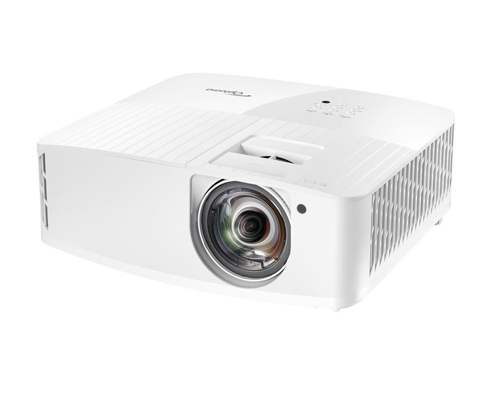 Optoma 4K400STx videoproiettore Proiettore a corto raggio 4000 ANSI lumen DLP UHD 4K (3840x2160) Compatibilità 3D Bianco [4K400STX]