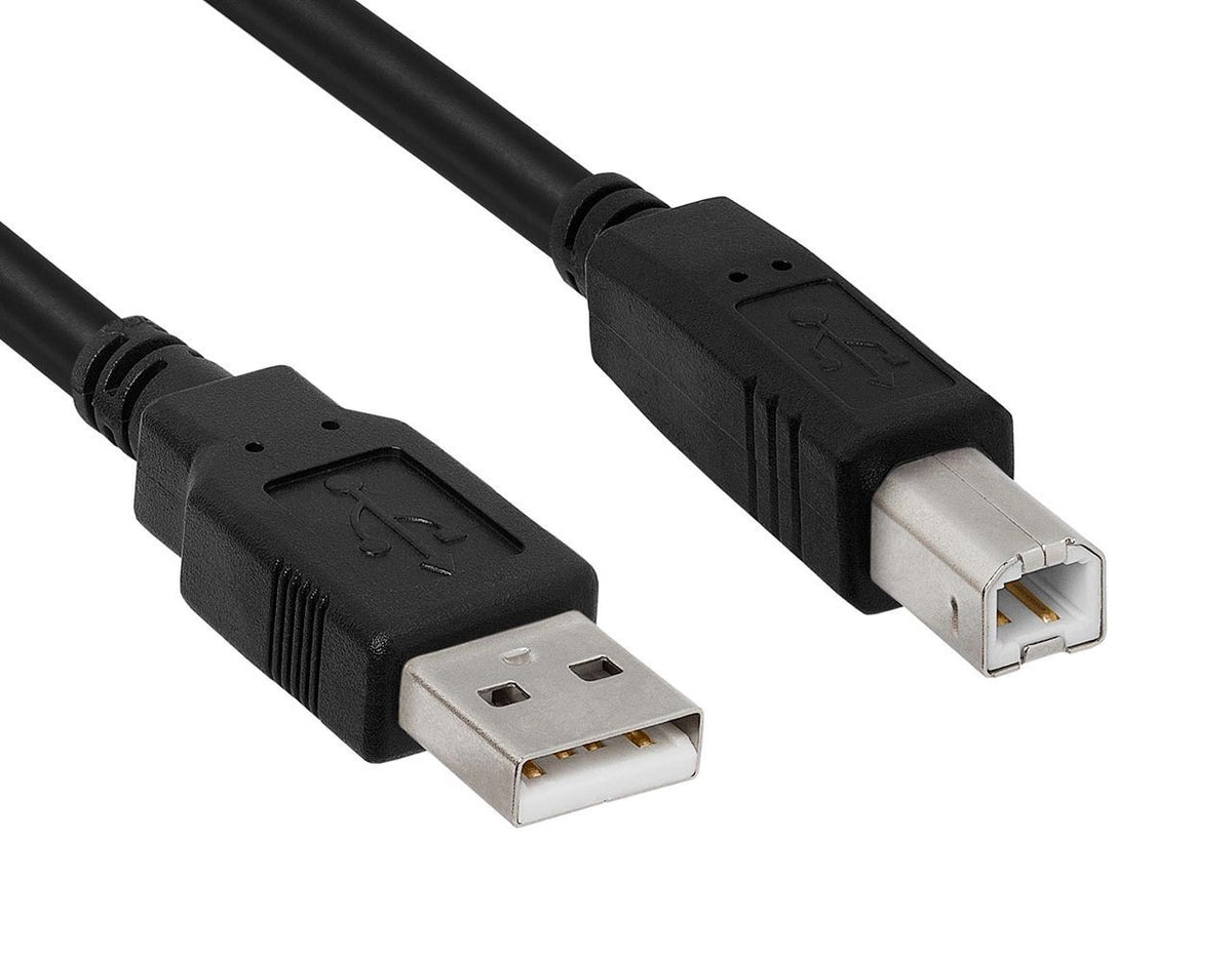 Hamlet XCU2AM-BM18 cavo USB USB 2.0 1,8 m USB A USB B Nero [XCU2AM-BM18]