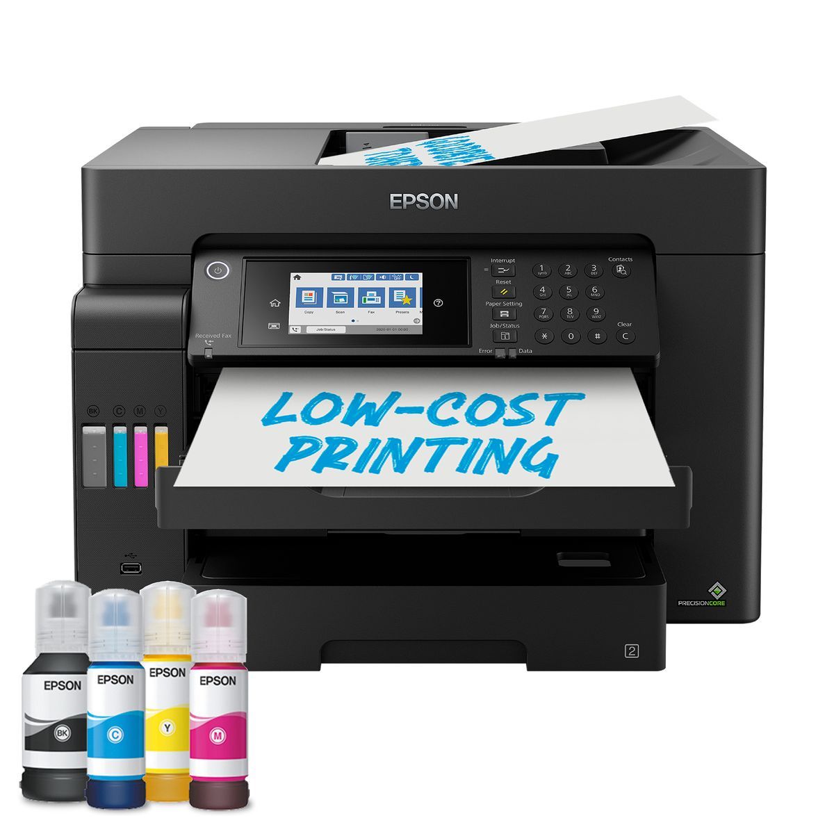 Epson EcoTank ET-16605 Multifunctional Printer - A3 - 4800 x 2400 DPI - 22 ppm - Wi-Fi - Black [C11CH72405]
