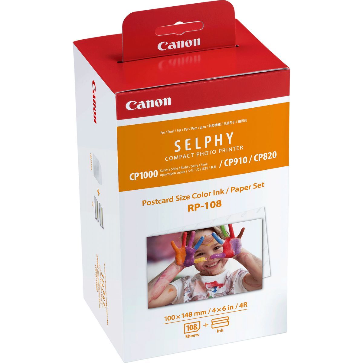 Canon Set inchiostro a colori RP-108 e carta 100 x 148 mm, 108 fogli [8568B001]