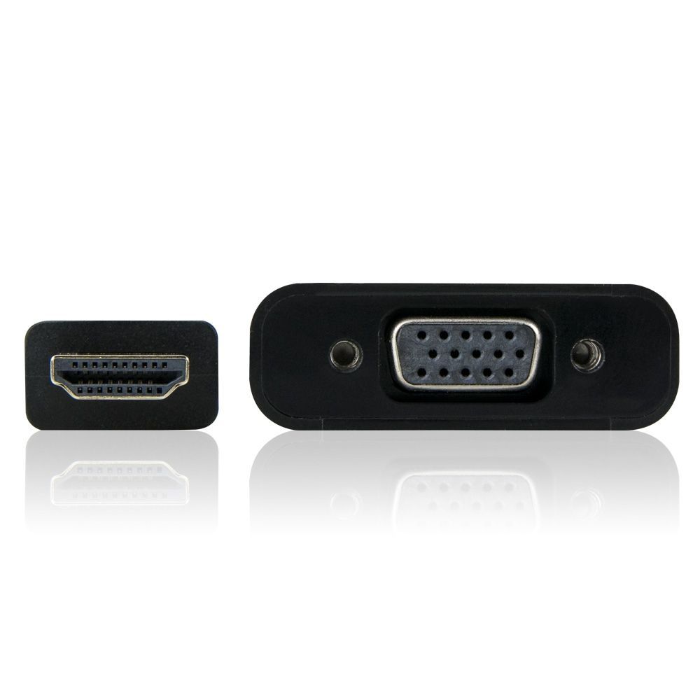 Vultech SN21707 cavo e adattatore video 1 m VGA (D-Sub) HDMI tipo A (Standard) Nero [SN21707]