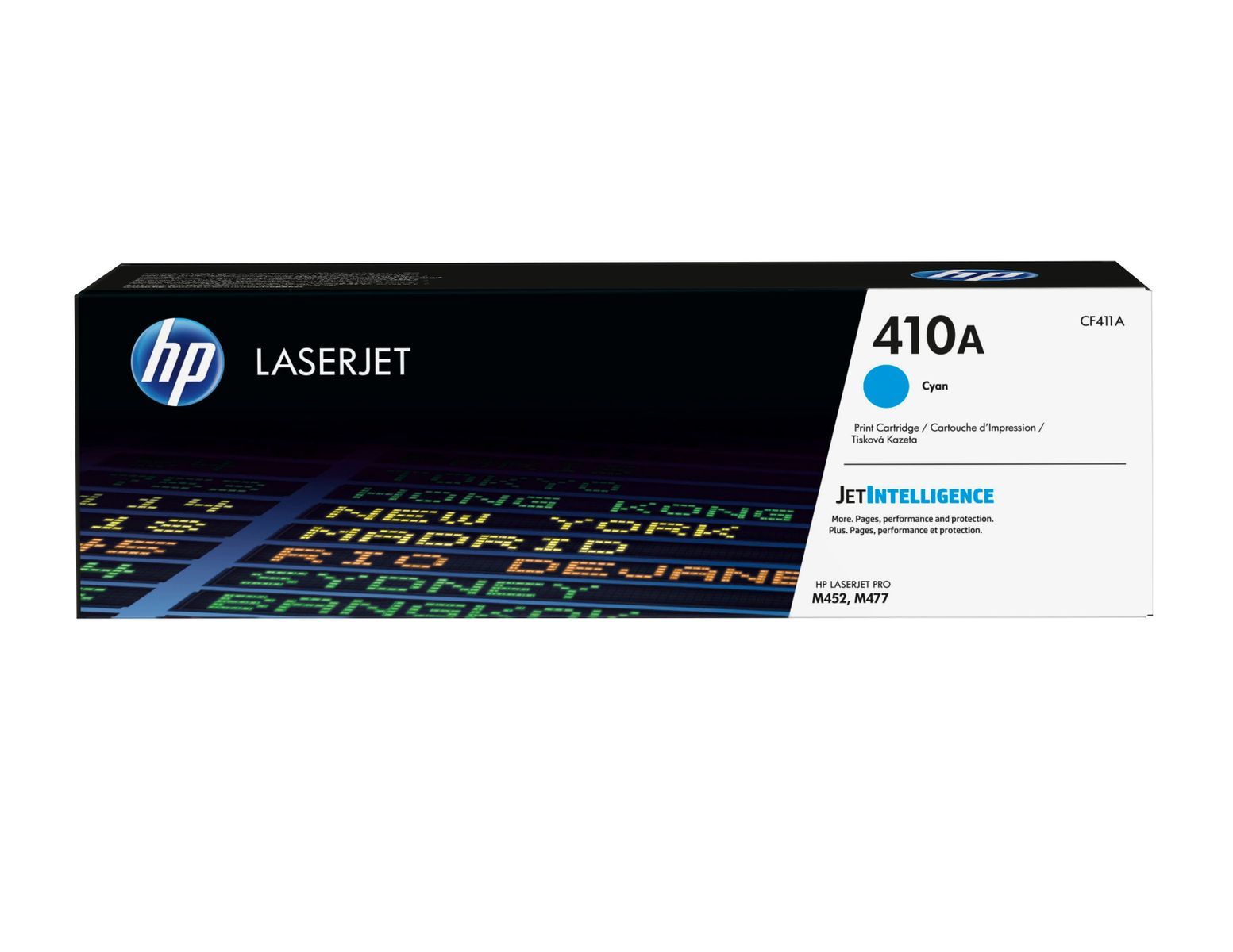 HP Cartuccia Toner originale ciano LaserJet 410A [CF411A]