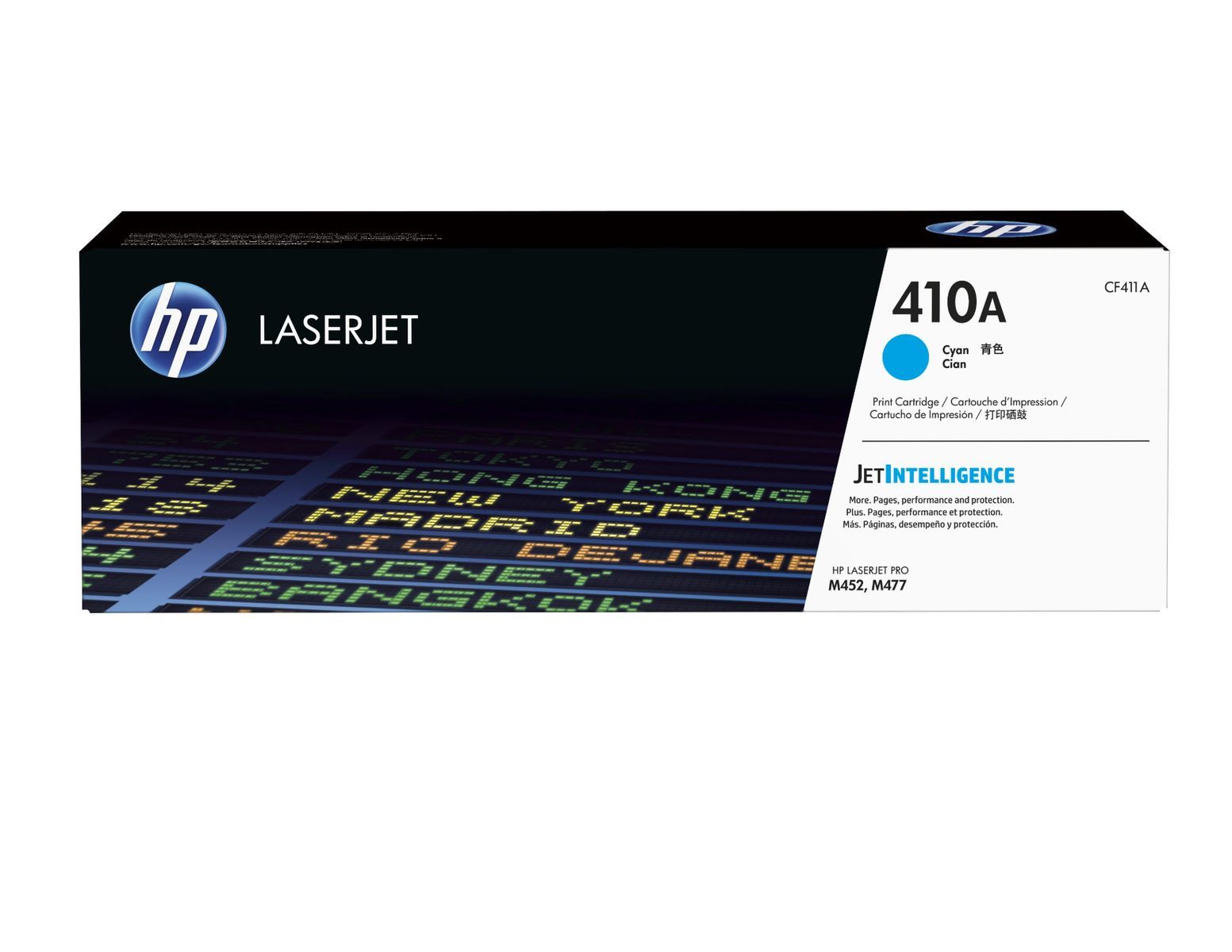 HP Cartuccia Toner originale ciano LaserJet 410A [CF411A]