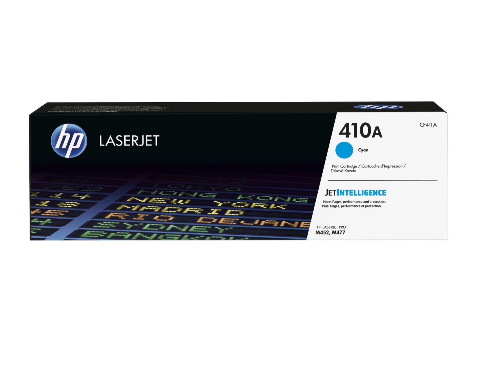 HP Cartuccia Toner originale ciano LaserJet 410A [CF411A]