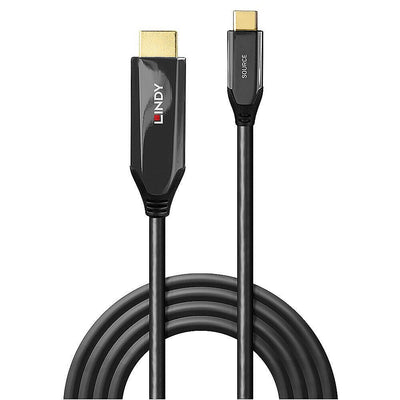 Lindy 43369 cavo e adattatore video 3 m USB tipo-C HDMI tipo A (Standard) Nero [LINDY43369]