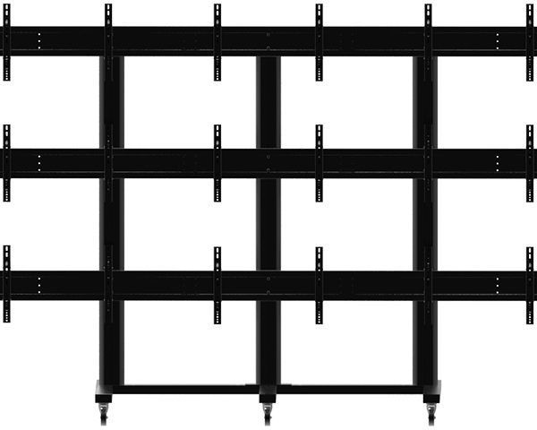 ITB MB9734 55" Portable flat panel floor stand Nero base da pavimento per tv a schermo piatto [MB9734]