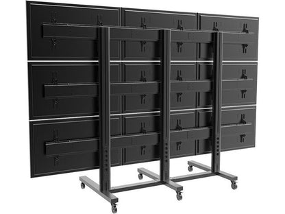 ITB MB9734 55" Portable flat panel floor stand Nero base da pavimento per tv a schermo piatto [MB9734]