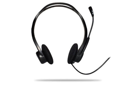 Logitech 960 USB Computer Headset Auricolare Cablato A Padiglione Musica e Chiamate Nero [981-000100]