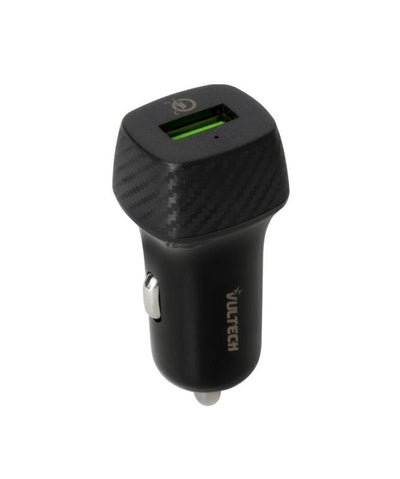 Vultech Caricatore da auto Uscita USB Quick Charge 3.0 18W [CA-1Q]