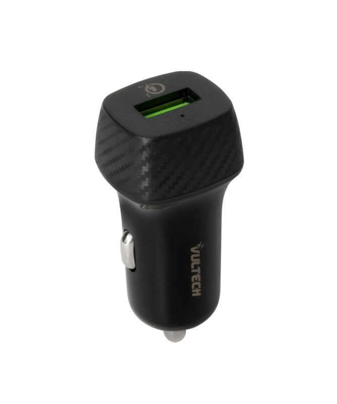 Vultech Caricatore da auto Uscita USB Quick Charge 3.0 18W [CA-1Q]