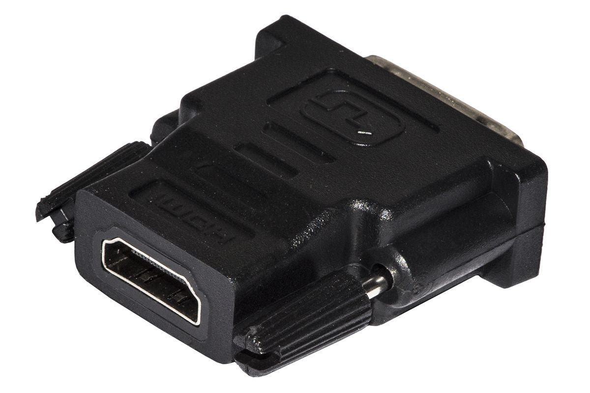 Link Accessori LKADAT28 adattatore per inversione del genere dei cavi DVI 18+1 Maschio HDMI "A" femmina Nero [LKADAT28]