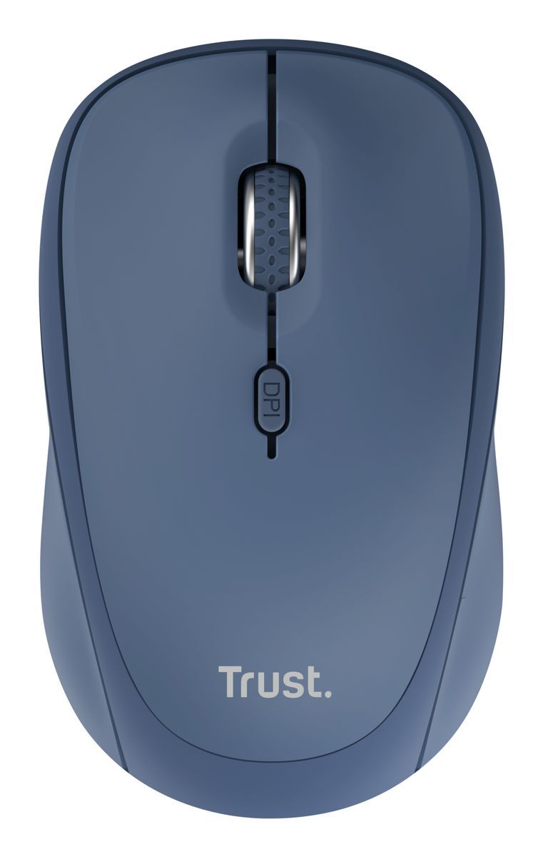 Trust Yvi+ mouse Universale Ambidestro RF senza fili + Bluetooth Ottico 1600 DPI [25455]