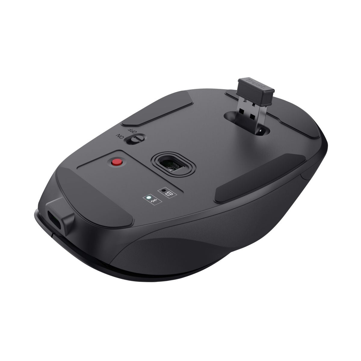 Trust Fyda mouse Ufficio Mano destra RF senza fili + Bluetooth Ottico 2400 DPI [25708]