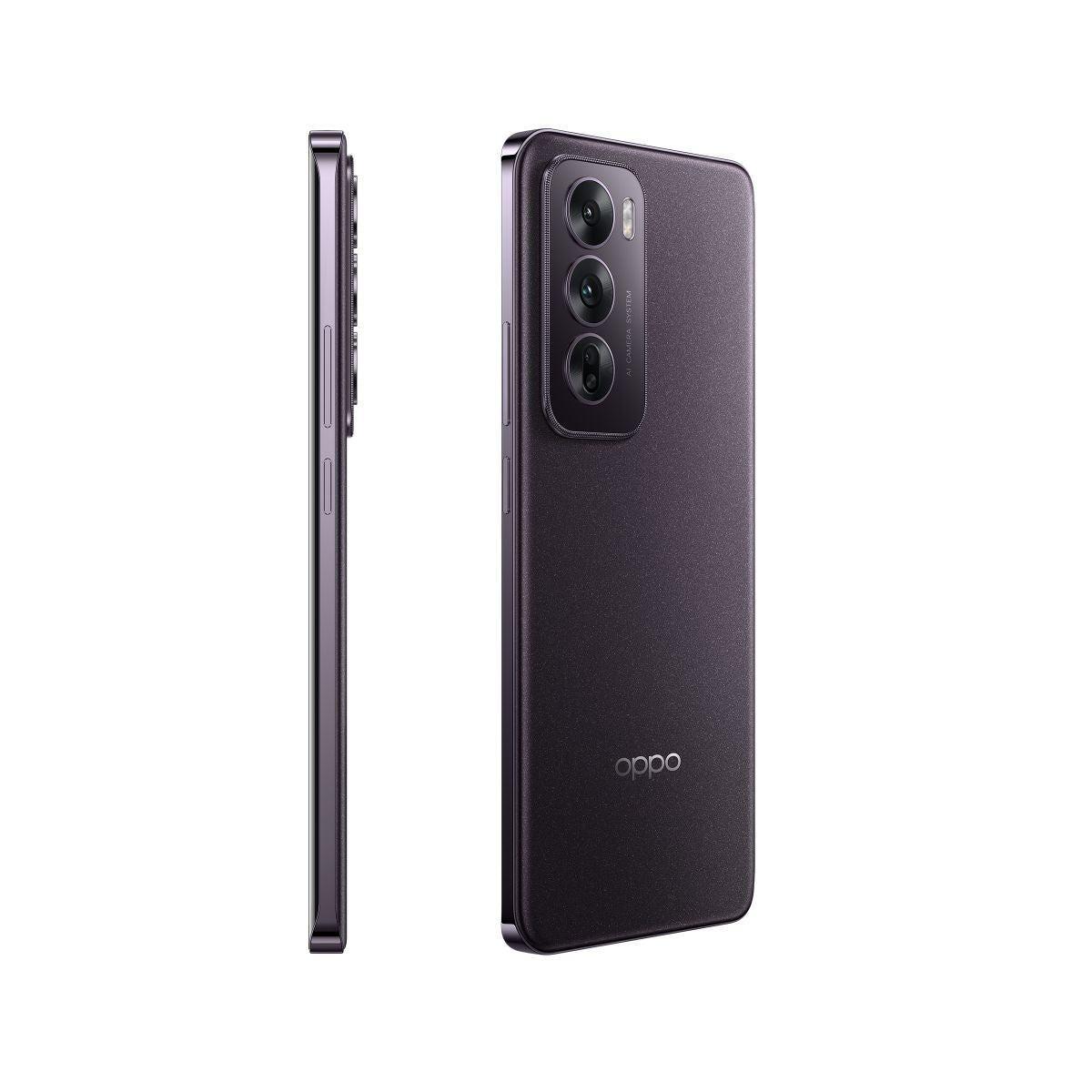 OPPO Reno12 5G AI Smartphone, Tripla fotocamera 50+8+2MP, Selfie 32MP, Display 6.7 120HZ AMOLED FHD+, 5000mAh, RAM 24 GB (12+12) + ROM 256GB, [Versione Italia], Black Brown [110010233902]