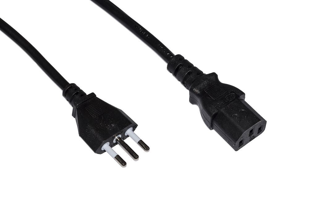 Link Accessori LKIT18 cavo di alimentazione Nero 1,8 m Spina di alimentazione di tipo L Accoppiatore C13 [LKIT18]