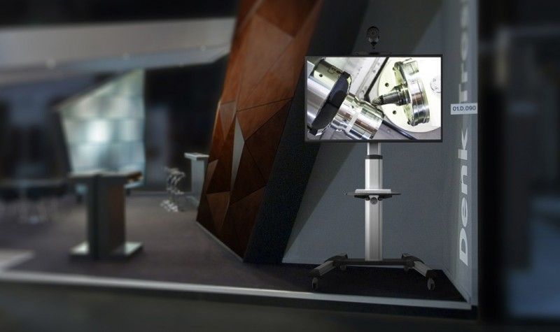 Reflecta 23210 supporto da tavolo per Tv a schermo piatto 177,8 cm (70") Alluminio, Nero [SOPAR23210]