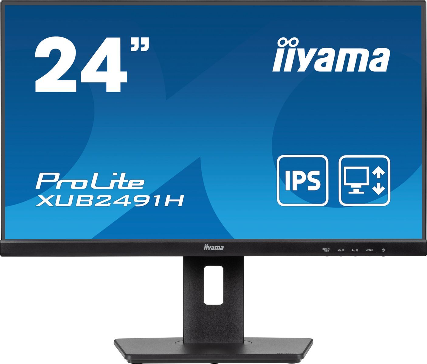 iiyama ProLite XUB2491H-B1 Monitor PC 60,5 cm (23.8") 1920 x 1080 Pixel Full HD LED Nero [XUB2491H-B1]