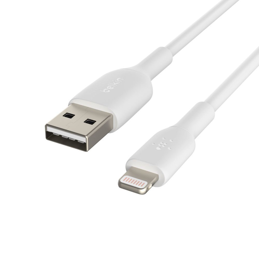 Belkin CAVO PVC DA USB-A A LIGHTNING 2M - BIANCO [CAA001BT2MWH]