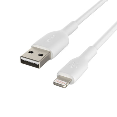 Belkin CAVO PVC DA USB-A A LIGHTNING 2M - BIANCO [CAA001BT2MWH]
