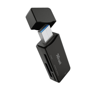 Trust NANGA lettore di schede USB 3.2 Gen 1 (3.1 Gen 1) Type-A Nero [21935]