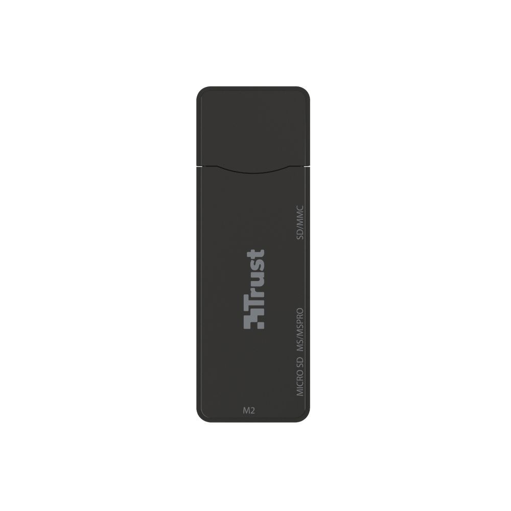 Trust NANGA lettore di schede USB 3.2 Gen 1 (3.1 Gen 1) Type-A Nero [21935]
