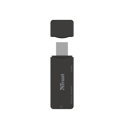 Trust NANGA lettore di schede USB 3.2 Gen 1 (3.1 Gen 1) Type-A Nero [21935]