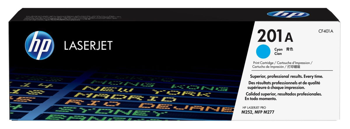 HP Cartuccia Toner ciano originale LaserJet 201A [CF401A]
