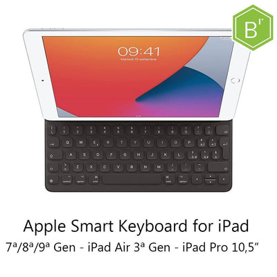 APPLE IPAD SMART KEYBOARD/BLACK - MX3L2T/A - B [006664PCR-EU] - ITPartners