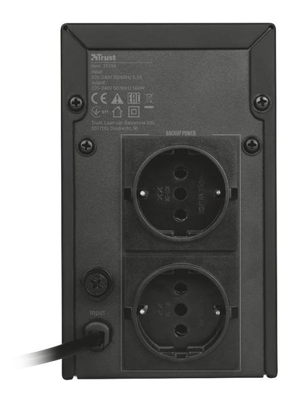 Trust Oxxtron 1000VA gruppo di continuità (UPS) 1 kVA 2 presa(e) AC [21199]