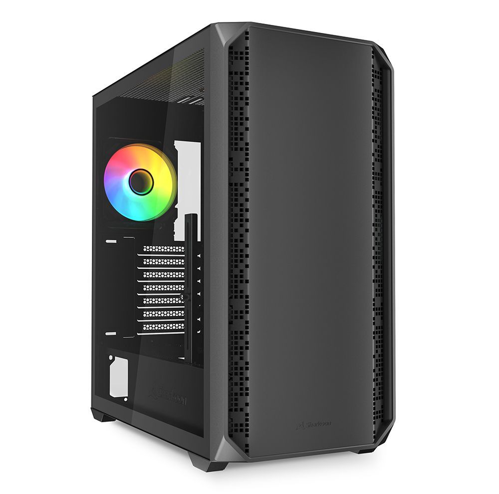 Sharkoon AK2 RGB Midi Tower Nero [AK2RGBBLACK]