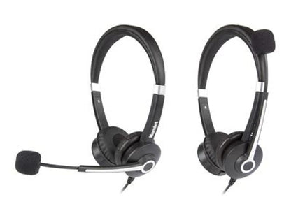 Hamlet HHEADM-UJS cuffia e auricolare Cablato A Padiglione Ufficio USB tipo A Nero [HHEADM-UJS]