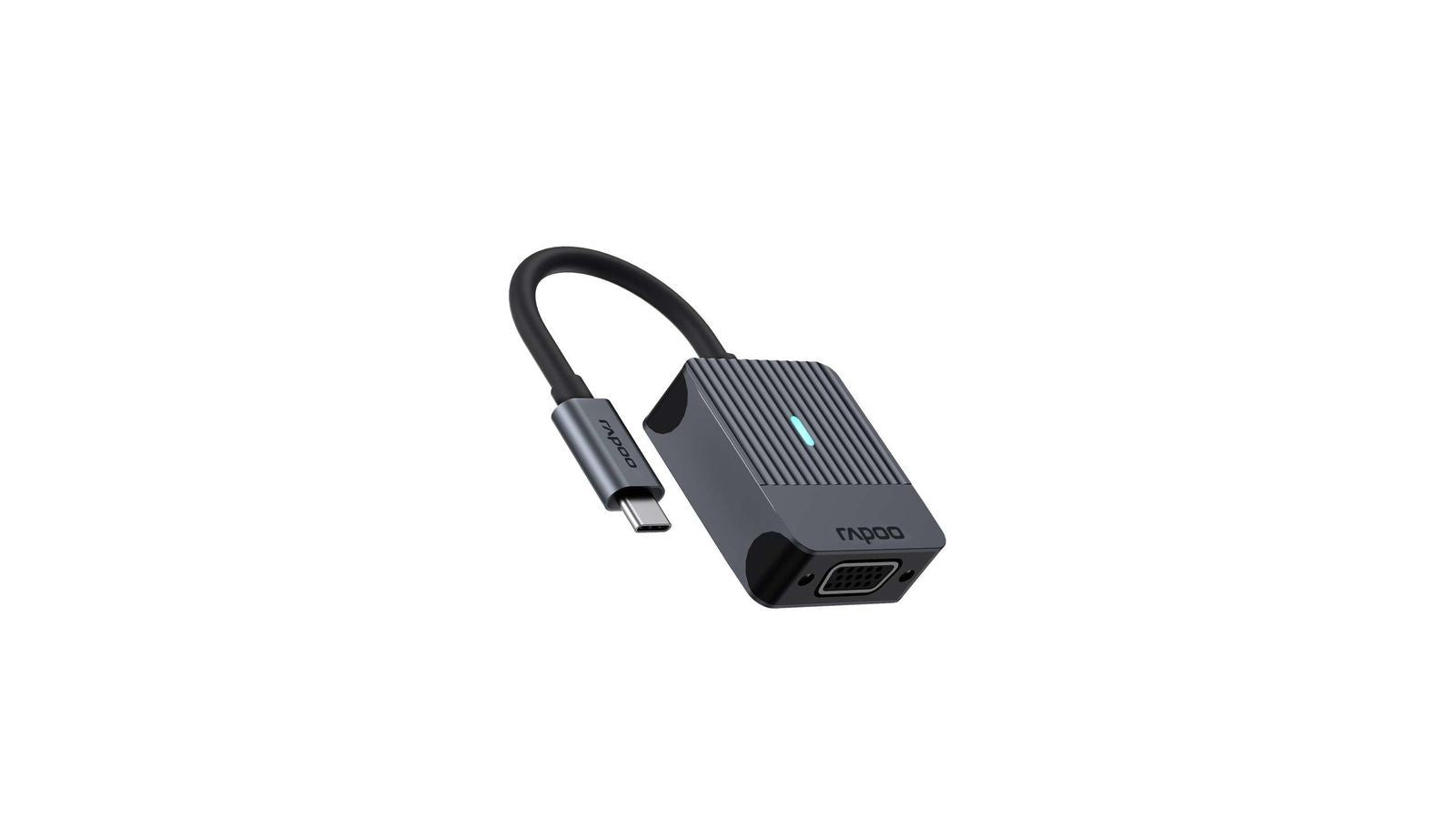 Rapoo UCA-1003 0,15 m USB tipo-C VGA (D-Sub) Nero [11405]