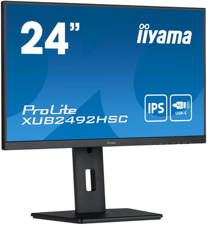 iiyama ProLite XUB2492HSC-B5 LED display 61 cm (24") 1920 x 1080 Pixel Full HD Nero [XUB2492HSC-B5]