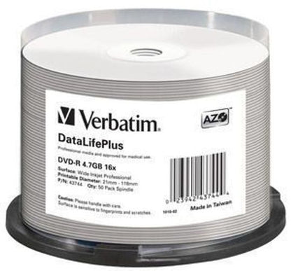 Verbatim DataLifePlus 4,7 GB DVD-R 50 pz [43744]