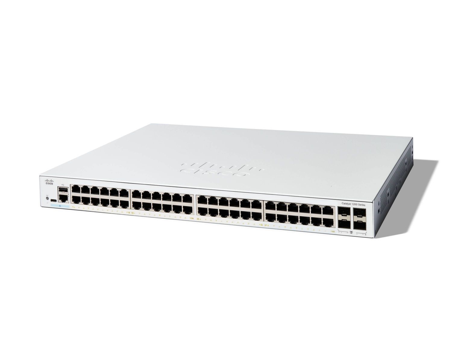 Cisco C1200-48T-4G switch di rete Gestito L2/L3 Gigabit Ethernet (10/100/1000) Bianco [C1200-48T-4G]