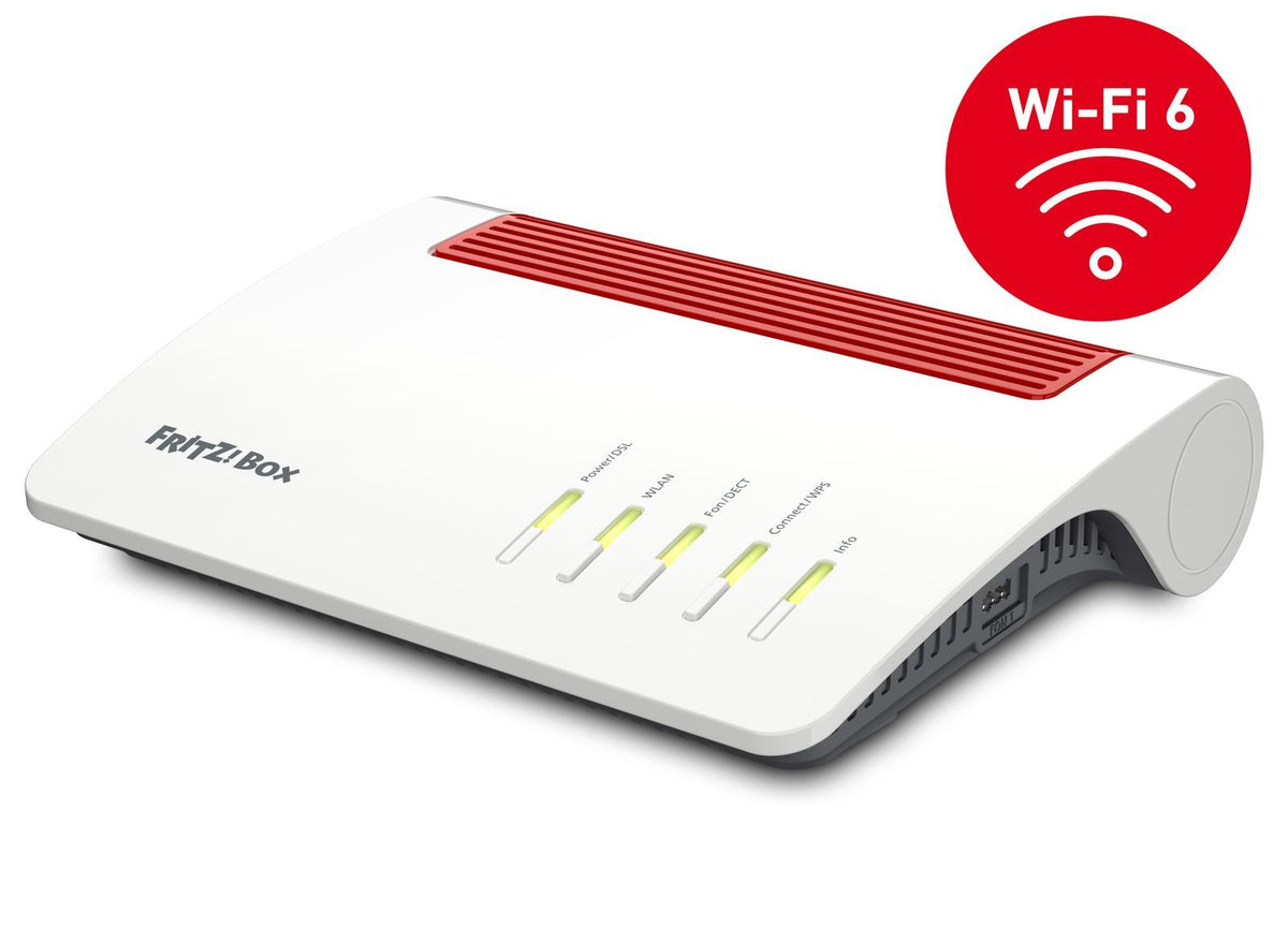 Box FRITZ! 7590 AX router wireless Gigabit Ethernet Dual-band (2.4 GHz/5 GHz) Bianco [20002999]