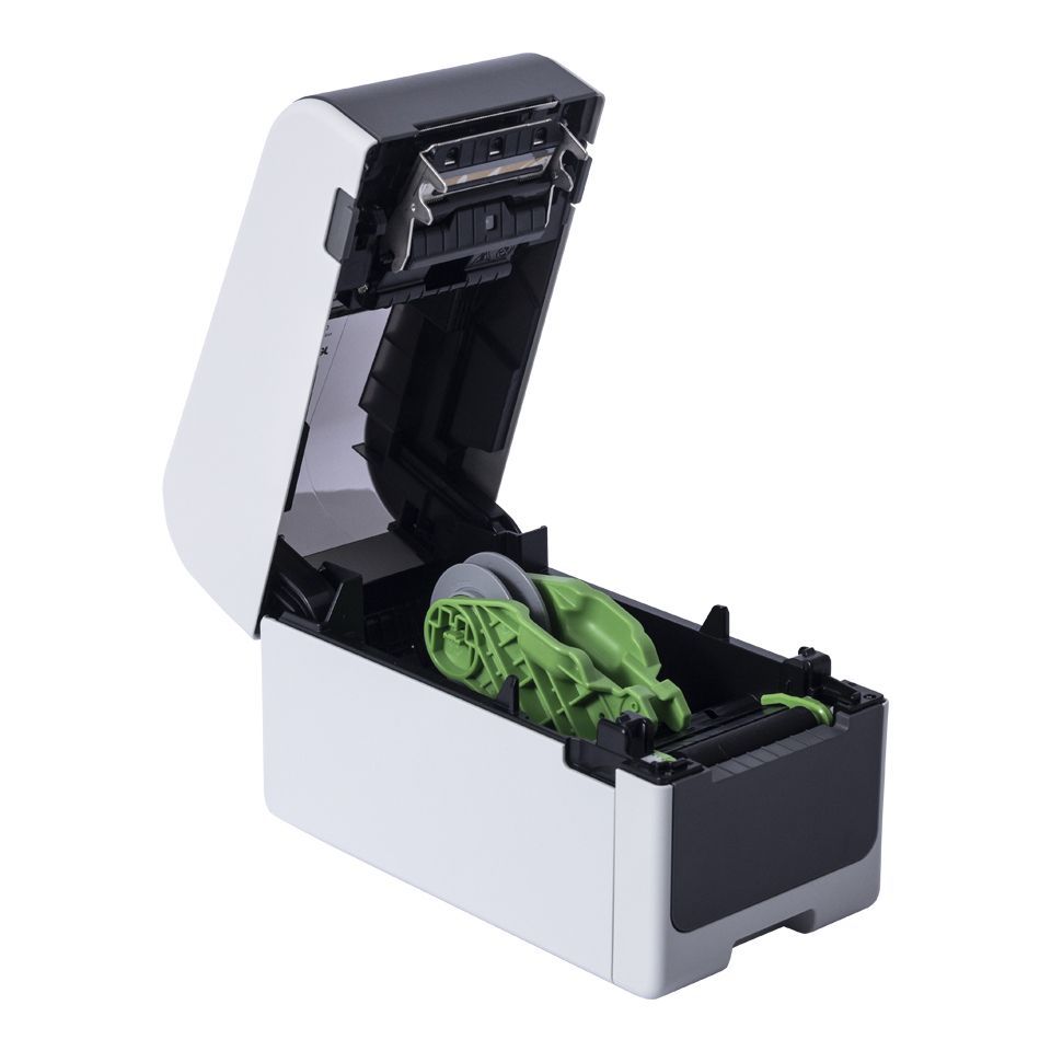 Brother TD-2350D300 stampante per etichette (CD) Termica diretta 300 x 300 DPI 152 mm/s Con cavo e senza cavo Collegamento ethernet LAN Wi-Fi Bluetooth [TD2350D300Z1]