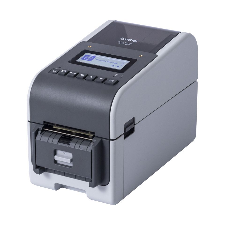 Brother TD-2350D300 stampante per etichette (CD) Termica diretta 300 x 300 DPI 152 mm/s Con cavo e senza cavo Collegamento ethernet LAN Wi-Fi Bluetooth [TD2350D300Z1]