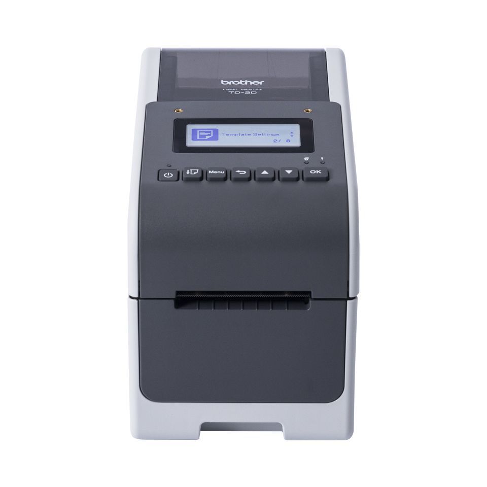 Brother TD-2350D300 stampante per etichette (CD) Termica diretta 300 x 300 DPI 152 mm/s Con cavo e senza cavo Collegamento ethernet LAN Wi-Fi Bluetooth [TD2350D300Z1]