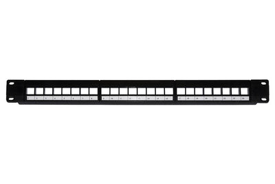 LINK Pannello Patch Vuoto Colore Nero 24 Porte [LKPV24]