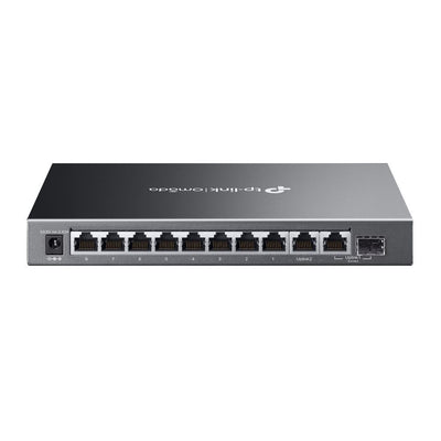 TP-Link Omada ES210GMP switch di rete Gestito Gigabit Ethernet (10/100/1000) Supporto Power over Ethernet (PoE) Nero [ES210GMP]