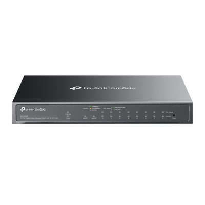 TP-Link Omada ES210GMP switch di rete Gestito Gigabit Ethernet (10/100/1000) Supporto Power over Ethernet (PoE) Nero [ES210GMP]