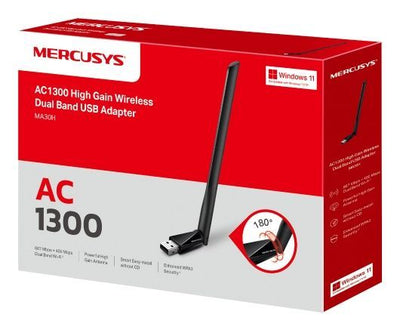 Mercusys MA30H scheda di rete e adattatore WLAN 1300 Mbit/s [MA30H]