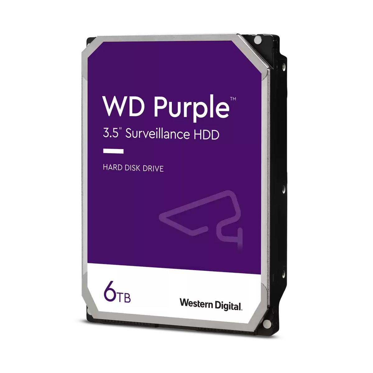 Western Digital Purple disco rigido interno 6 TB 5400 Giri/min 256 MB 3.5" Serial ATA III [WD64PURZ]