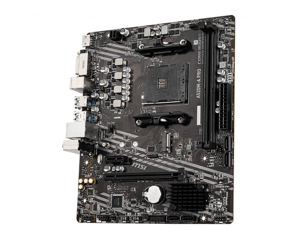 MSI A520M-A PRO scheda madre AMD A520 Socket AM4 micro ATX [A520M-APRO]