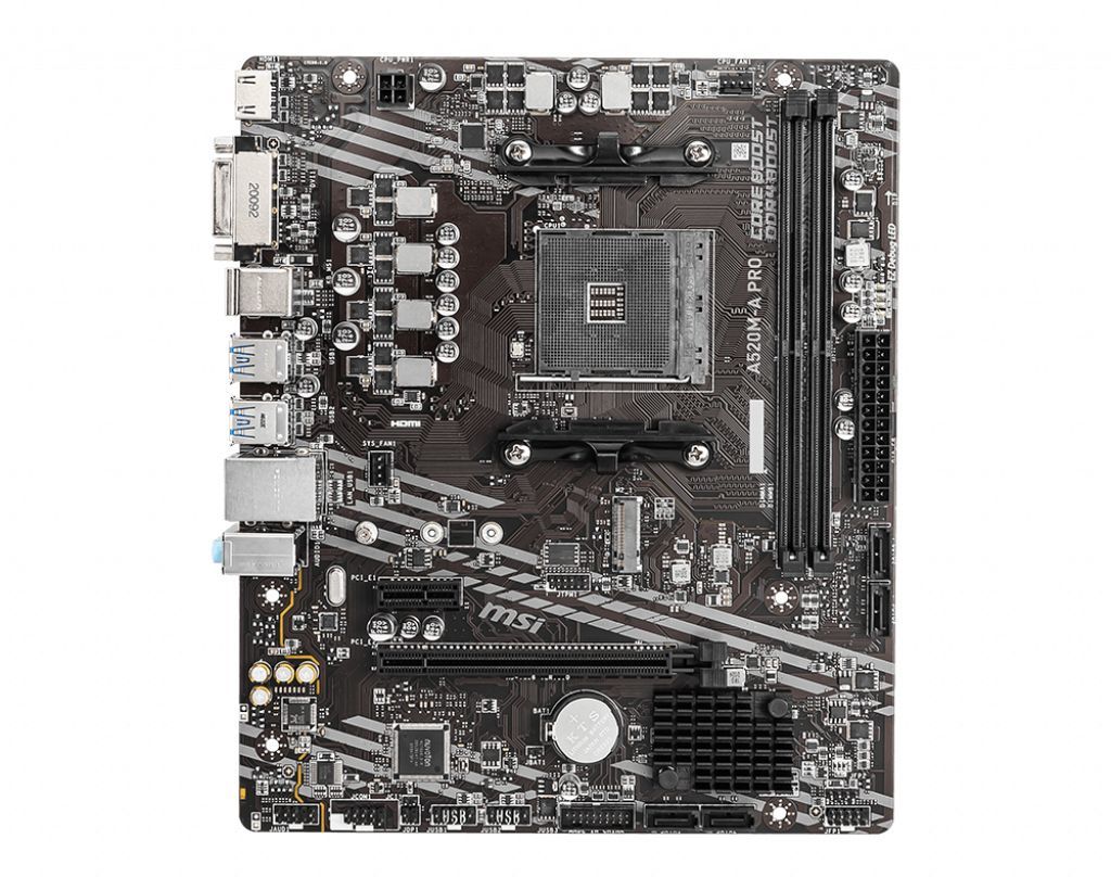 MSI A520M-A PRO scheda madre AMD A520 Socket AM4 micro ATX [A520M-APRO]
